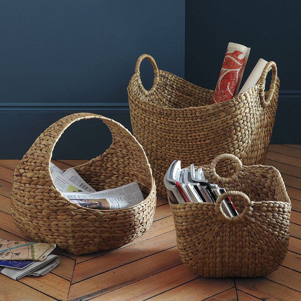 Curved Basket West Elm UK